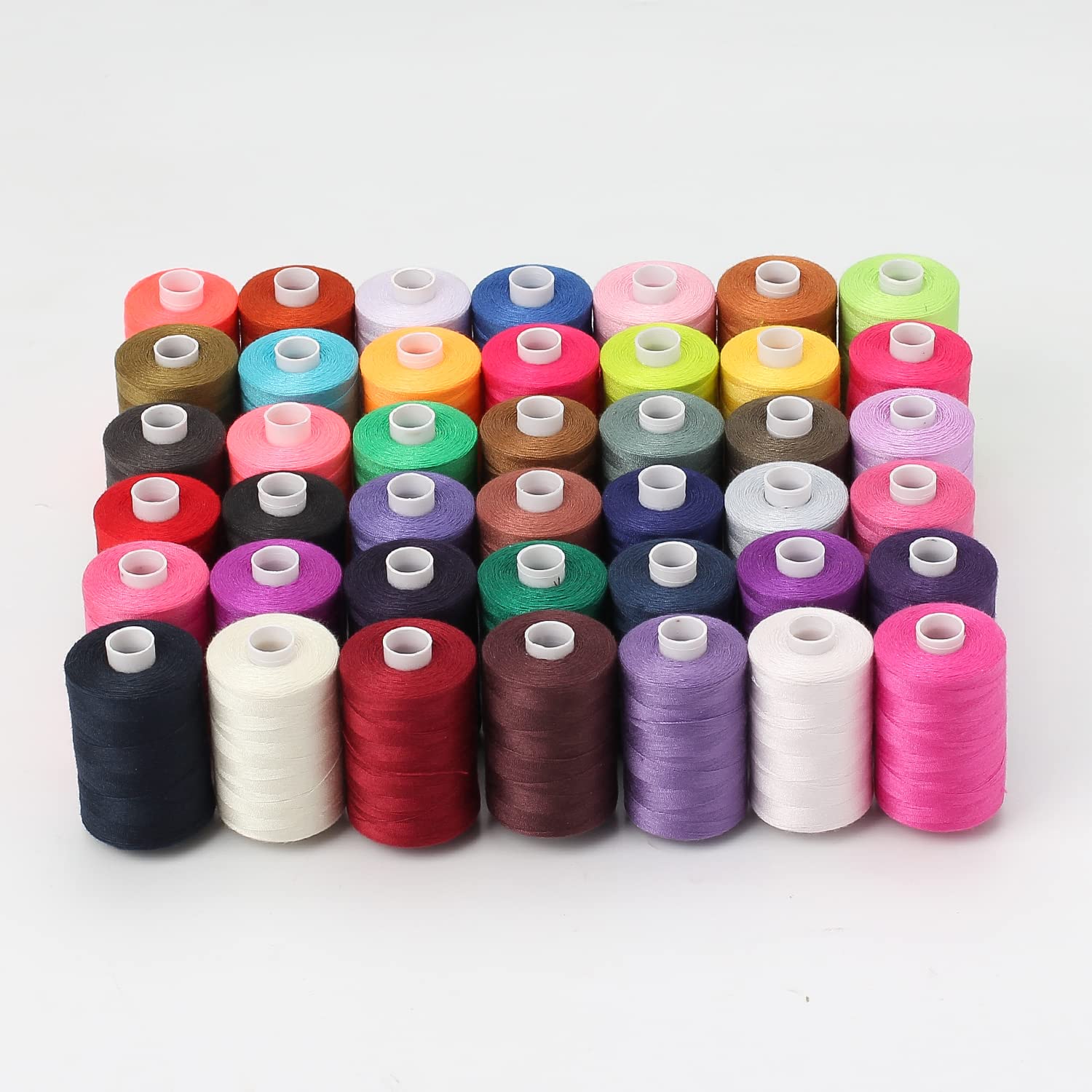 Amazon.co.jp: Windman ミシン糸セット 60番 42色 1000ヤード/巻